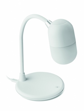 Logotrade promotional products photo of: Wireless charging lamp speaker
