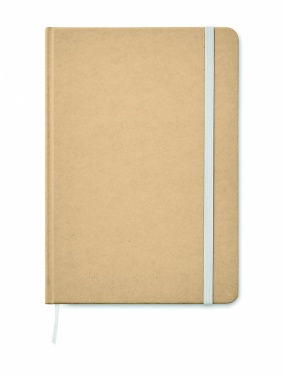 Logo trade business gift photo of: A5 recycled notebook 80 lined