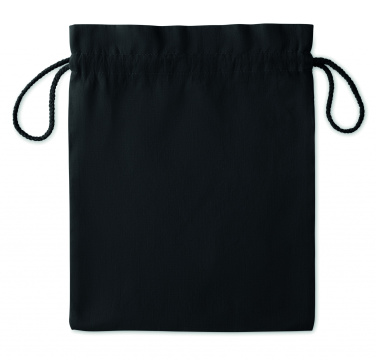 Logo trade business gifts image of: Medium Cotton draw cord bag