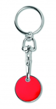 Logotrade promotional giveaway picture of: Key ring token (€uro token)