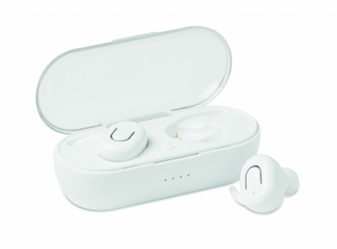 Logotrade advertising products photo of: TWS earbuds with charging box