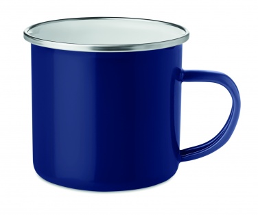 Logotrade promotional giveaway image of: Metal mug with enamel layer