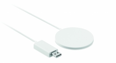 Logo trade promotional giveaways image of: Ultrathin wireless charger 10W