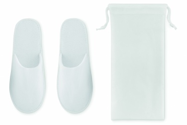 Logotrade advertising product image of: Pair of slippers in pouch
