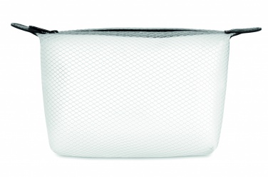 Logo trade promotional items image of: Mesh EVA toiletry bag