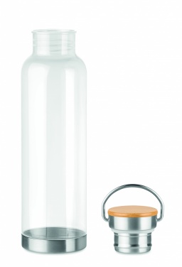 Logo trade business gift photo of: Tritan 800ml bottle bamboo top