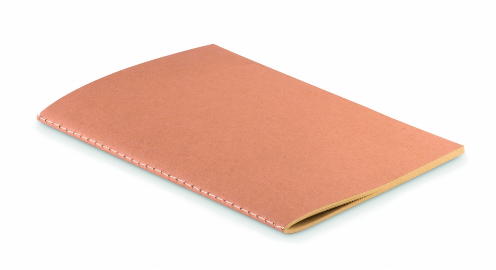 Logo trade promotional giveaways picture of: A5 recycled notebook 80 plain