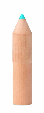 Logotrade advertising products photo of: 6 pencils in wooden box
