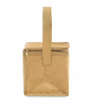 Logo trade promotional merchandise photo of: 6 can woven paper cooler bag