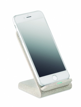 Logotrade corporate gift picture of: Wheat straw/ABS charger std10W