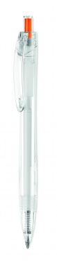 Logo trade promotional merchandise picture of: RPET push ball pen