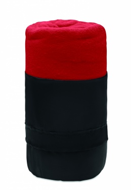 Logotrade corporate gift picture of: RPET fleece travel blanket