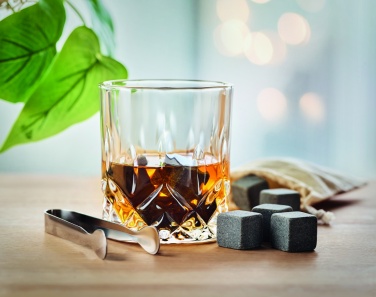 Logo trade advertising products picture of: Whisky set in bamboo box