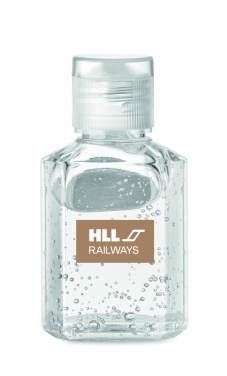 Logo trade promotional gifts image of: Hand cleanser gel  30ml