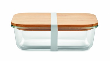 Logotrade business gifts photo of: Glass lunchbox with bamboo lid