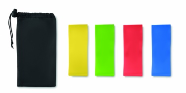 Logotrade corporate gift image of: Set of 4 TPE fitness bands
