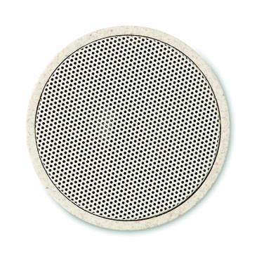 Logotrade promotional product picture of: 3W speaker in wheat straw/ABS