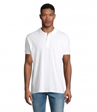 Logo trade corporate gifts picture of: PLANET MEN Polo 170g