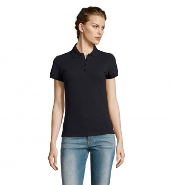Logo trade promotional merchandise picture of: PEOPLE WOMEN POLO 210g