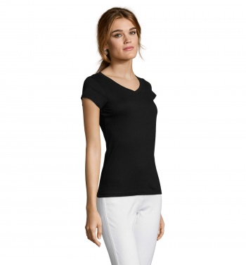 Logotrade promotional gift image of: MOON WOMEN T-SHIRT 150g