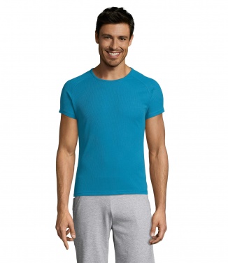 Logo trade promotional giveaways image of: SPORTY MEN T-Shirt
