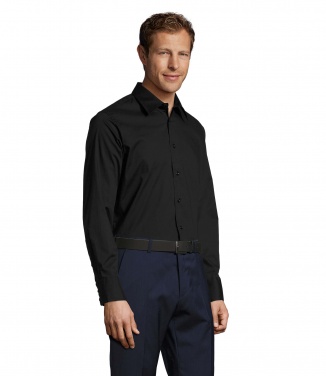 Logo trade promotional items image of: BRIGHTON men shirt 140g