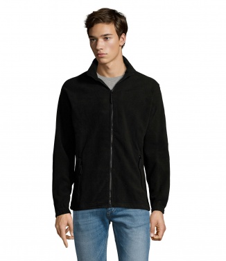 Logo trade promotional products picture of: NORTH Zipped Fleece Jacket
