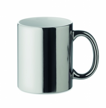 Logo trade advertising products picture of: Ceramic mug metallic 300 ml