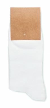 Logo trade promotional products picture of: Pair of socks in gift box L