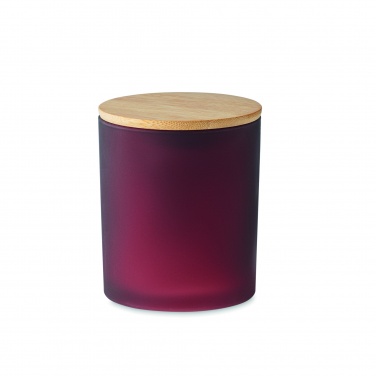 Logo trade promotional merchandise picture of: Plant based wax candle 120 gr