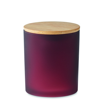 Logo trade advertising products image of: Plant based wax candle 200 gr