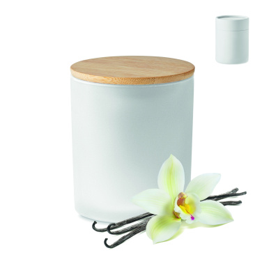 Logotrade promotional giveaways photo of: Plant based wax candle 200 gr