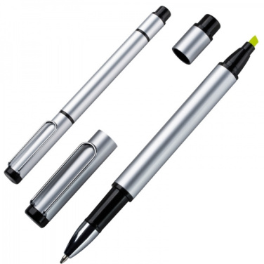 Logotrade promotional giveaways photo of: Metal duo pen GETAFE