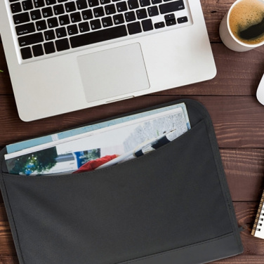 Logo trade promotional merchandise image of: Conference folder A4 Panama