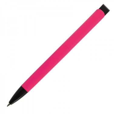 Logo trade corporate gift photo of: Metal ballpen soft touch BRESCIA