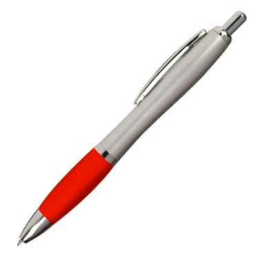 Logo trade promotional giveaways image of: Plastic ballpen ST. PETERSBURG