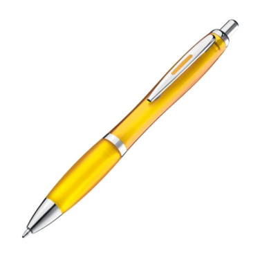 Logo trade corporate gifts image of: Plastic ballpen MOSCOW