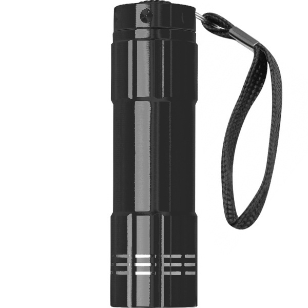 Logo trade promotional giveaways image of: 6 COB metal torch MONTARGIS