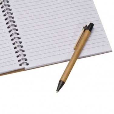 Logo trade promotional giveaways picture of: A6 ECO Notepad KEYSTONE