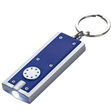 Logo trade promotional merchandise photo of: Keyring LED BATH