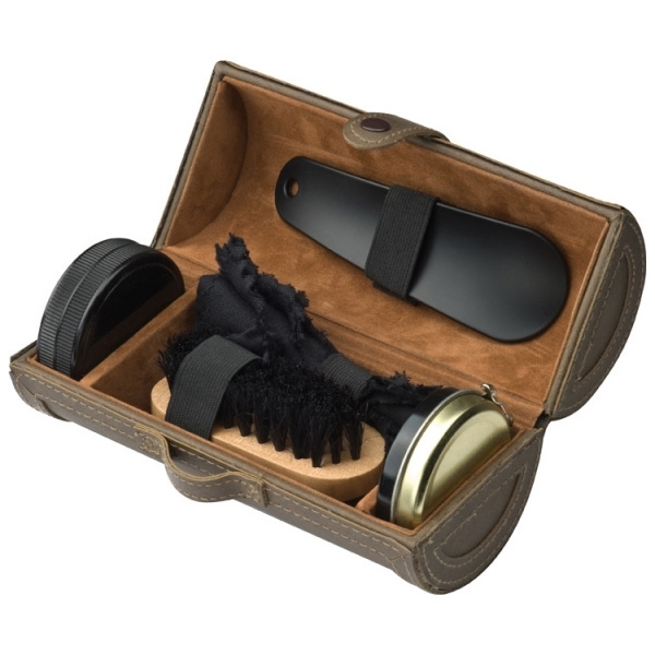 Logo trade promotional gifts picture of: Shoe polish roll GRENOBLE
