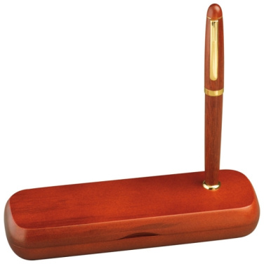 Logotrade promotional giveaway image of: Rosewood writing set OXFORD