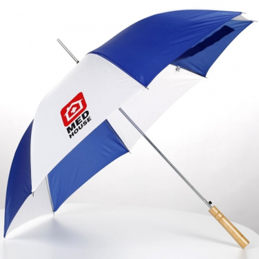 Logo trade promotional giveaways image of: Automatic walking-stick umbrella AIX-EN-PROVENCE