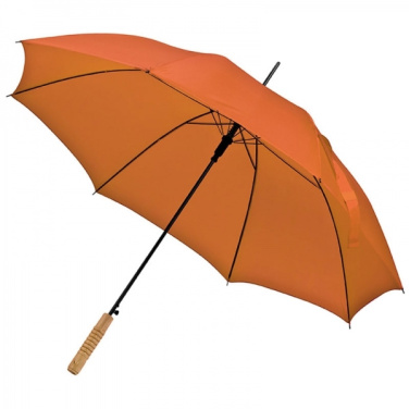 Logo trade promotional items image of: Automatic walking-stick umbrella LE MANS