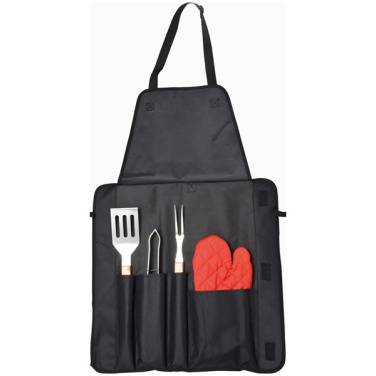 Logo trade promotional gift photo of: Barbecue set AURORA