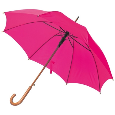 Logotrade business gift image of: Wooden automatic umbrella NANCY