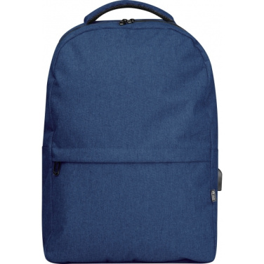 Logo trade business gift photo of: rPET backpack RIMINI