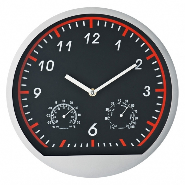 Logo trade promotional merchandise photo of: Wall clock BAGIO