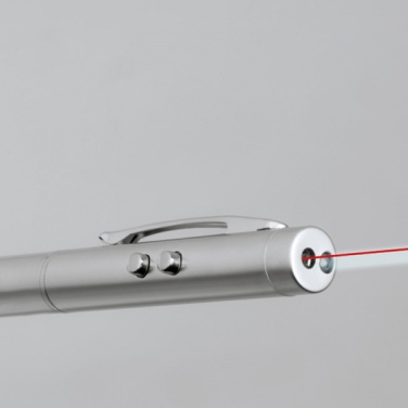 Logo trade advertising products image of: Metal laser pointer MATLOCK