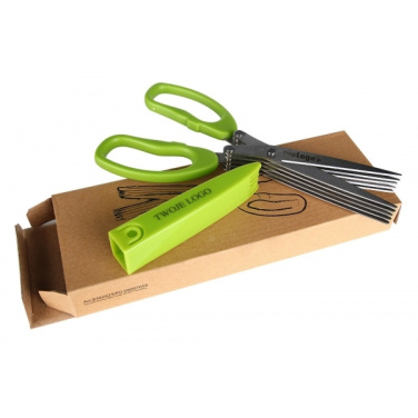 Logo trade promotional giveaway photo of: Chive scissors BILBAO